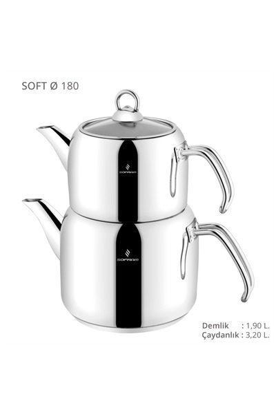 Sofram Soft Family Size Teapot Set