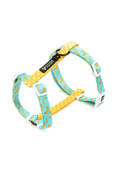 Famous Frenchie Dog harness, adjustable, Famous Frenchie, Banana Split, universal size
