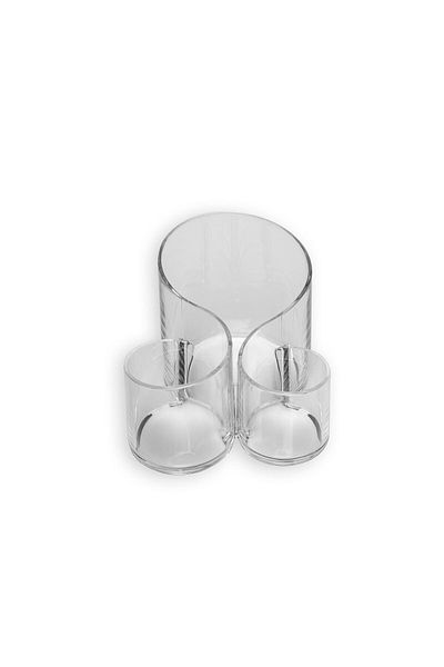 MATMEL Store 3 Compartment Makeup and Jewelry Organizer