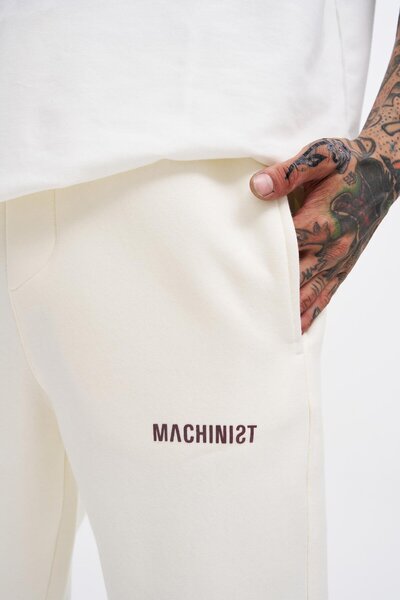 Machinist بنطال رياضي رجالي مطبوع عليه شعلة إكرو