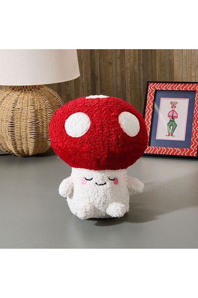 MATMEL Mushroom Figured Pillow - Red - 30X30 cm