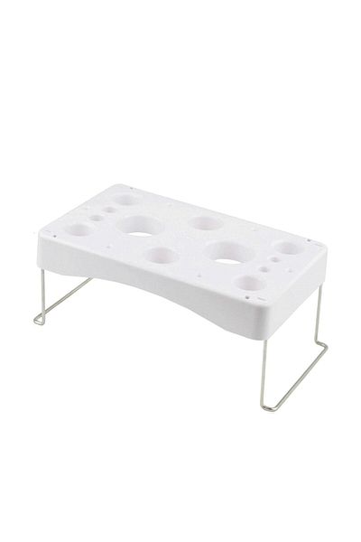 zola Confectionery stand for garnishing accessories, plastic, 29x18x12 cm, white