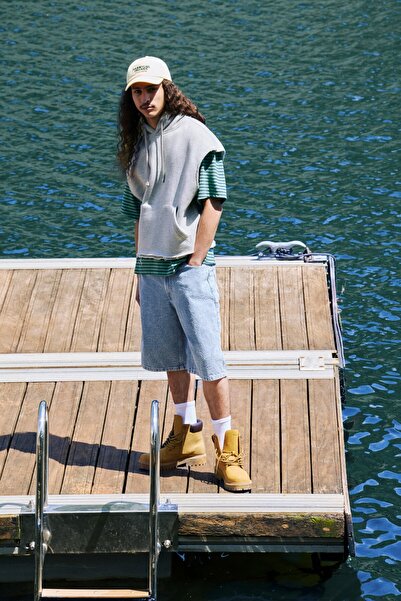 Pull & Bear Skater denim bermuda