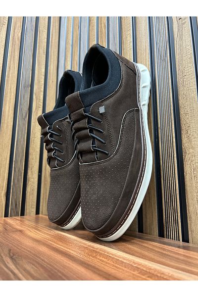shot night Γνήσια άνετα παπούτσια Stretch από δέρμα Nubuck