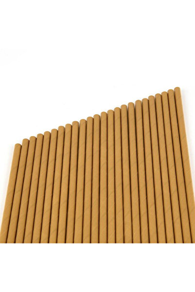 ASPARTAM 25 Pack Paper Straws - Assorted - 20 cm