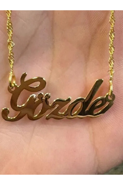 Gold Garden İsimli Kolye İstediğiniz isimde yapılır Kişiye özel