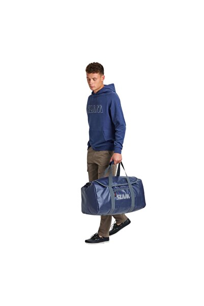 Slam Logo Hoodie Men's Blue Sweatshirt Men's Sweatshirt A106009S00