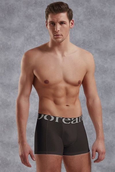 Doreanse Men's Modal Oversized Pocketed Regular Leg Boxer 1777P