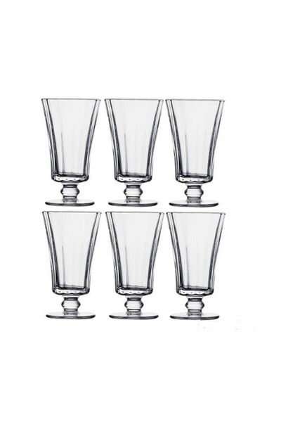 Paşabahçe 440186 Diamond 6-Piece Coffee Side Water Glass - 130 ml