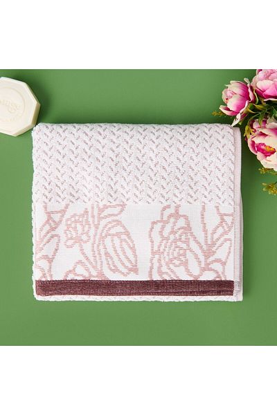 ASPARTAM Noble Face Towel - Dried Rose - 50X90 cm