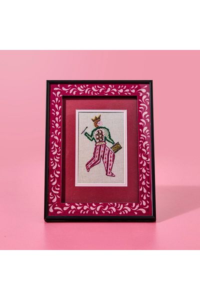 ASPARTAM Instrumentistas Frame - Pink / White - 15X21 cm