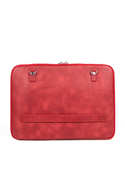 deridense MacBook Air Pro 13" & 14" Inch Genuine Leather Laptop Case