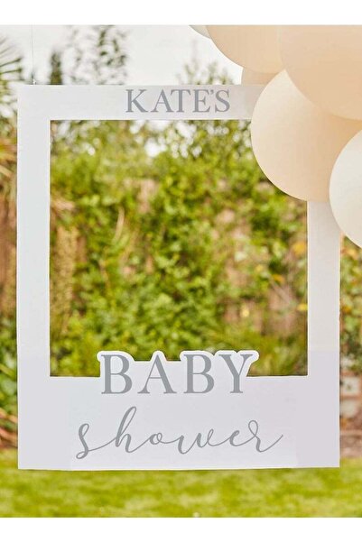 Ginger Ray إطار صور لحفل استقبال المولود الجديد قابل للتخصيص - دعامة صور للحدث