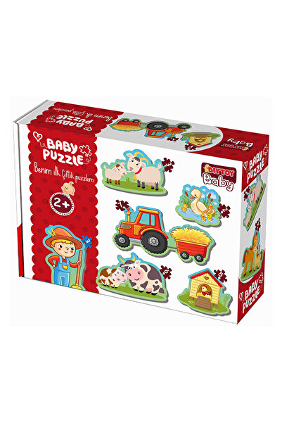 MATMEL Baby Puzzle Farm (4 Pcs)