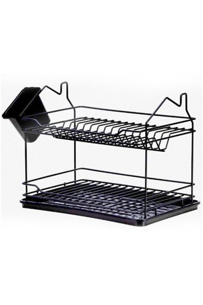 STOREMAX Svticaret ,Evi̇m 2 Layer Plate Holder Black Mhm 1053513
