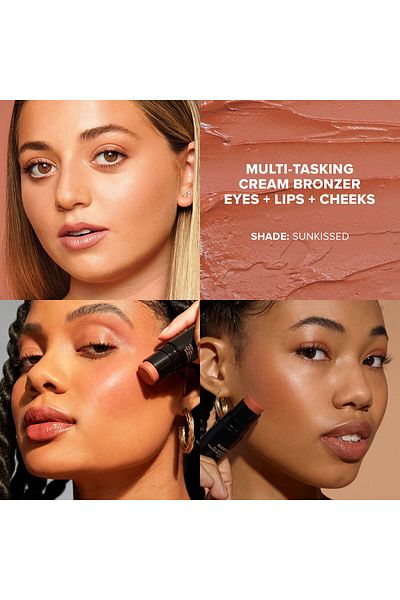 NUDESTIX Nudies Matte Bronzer - Double Ended Contour Stick Sunkissed (7 g)