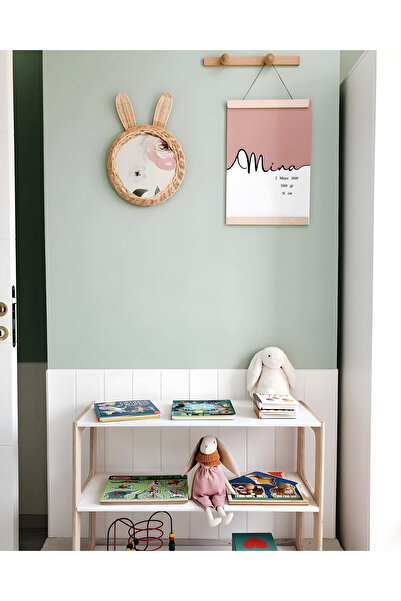 Bammy Collection Poster Askısı / Mıknatıslı Çerçeve 32 cm | Huş Rengi
