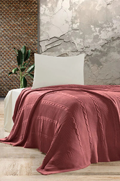 DOUX HOME Sindy Triko Yatak Örtüsü Tek Kişilik 180 X 230 Cm