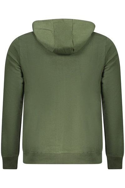 U.S. GRAND POLO EQUIPMENT & APPAREL U.S. Grand POLO men's sweatshirt with zipper and hood, white embroidered logo, with pockets