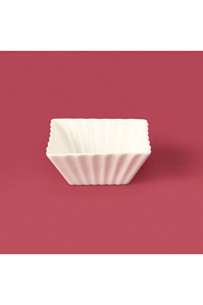 Paçi Square Column Sauce Bowl - White - 7 cm