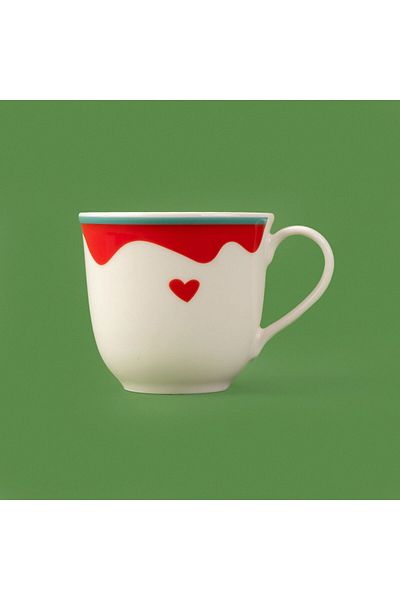Evidea Kitchen Granny Mug - Red / Green - 290 ml