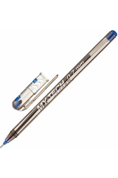 Pensan My-Tech Ballpen 07 Blue 25 Pack 2240