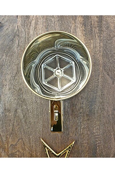 LOVYCO Gold Lüx Paslanmaz Çelik Pratik Un Eleği 12,5 cm