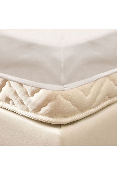 Evidea Soft Single Fitted Sheet - White - 100X200 cm
