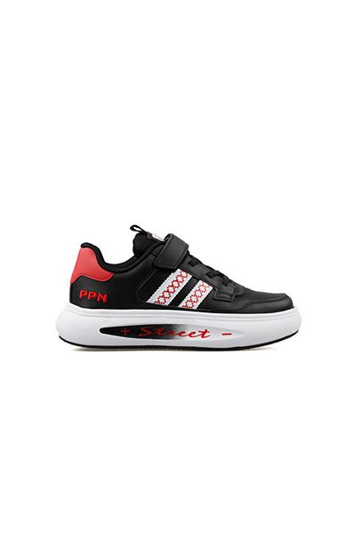 pepino 1936 Filet Black White Unisex Children's Casual Shoes 1936-Filet-Black-White Black