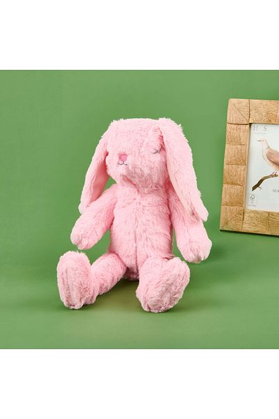 MATMEL Sleeping Rabbit Figured Pillow - Pink - 20X35 cm