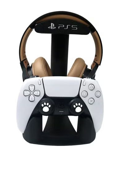 3D Brothers PS5 Controller & Headset Stand – Dual Organizer for Gamers