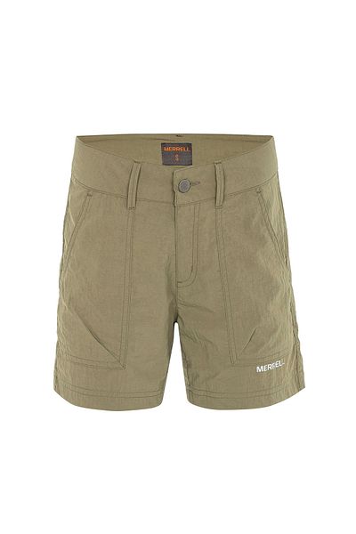 Merrell Check Women's Khaki Shorts