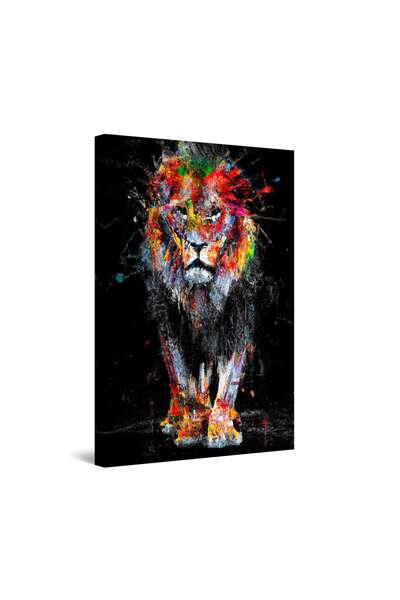 startonight Tablou DualView Startonight Leu in Culori, luminos in intuneric, 80 x 120 cm