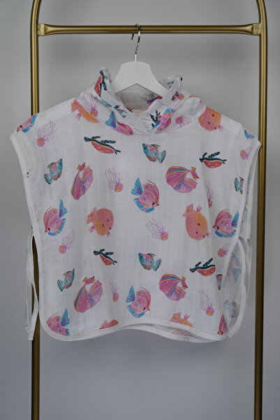 Melomel Organik bambu müslin panço