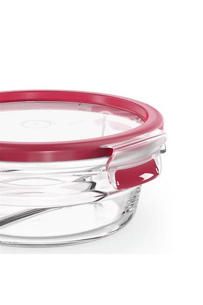 MATMEL Masterseal Ovenable Storage Container - Red / Transparent - 550 ml