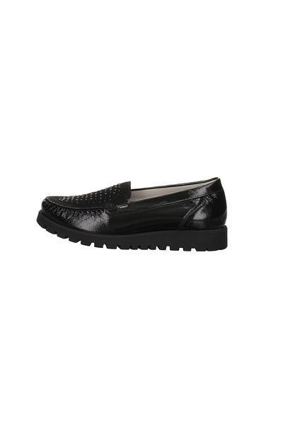 Waldläufer Sportliche Slipper für Damen in schwarz