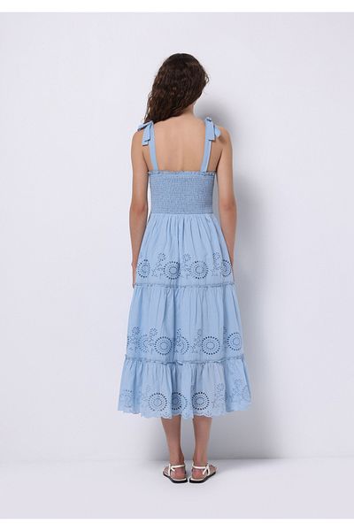 Colin's Regular Fit Women's Blue Dress