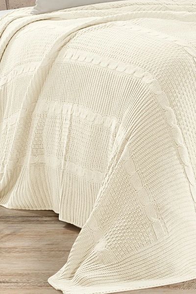 DOUX HOME Sindy Knitwear Bedspread Single 180 X 230 cm