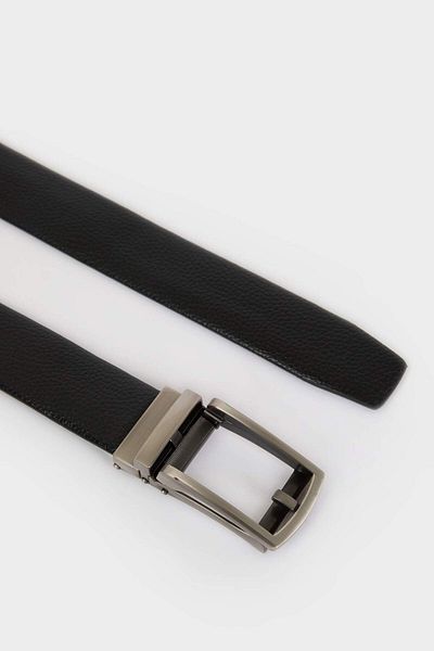 DeFacto Men's Rectangular Buckle Casual Belt E7703Axns