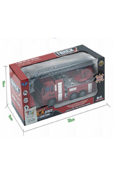 rexa City Service Series R/C Fire Truck Toy – Remote Control Fire Engine for Kids 30 cm