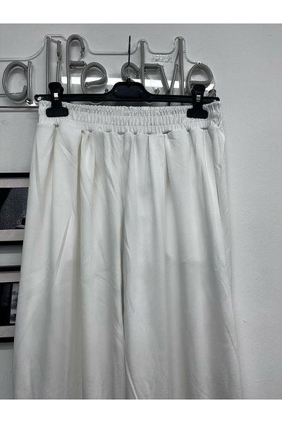 soBasic Pleated Comfortable Modal Shalwar Trousers