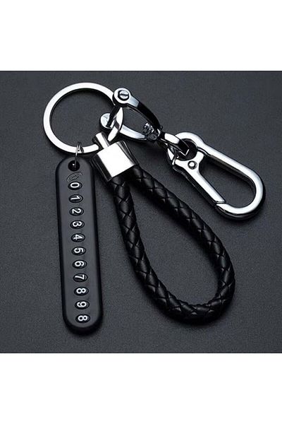 STOREMAX Ntwork Keychain with Telephone Number Tag Numberer Keychain Art 1087243