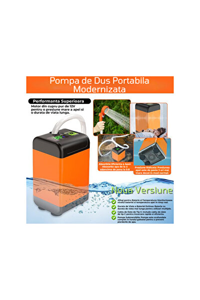 LEBLOU LEBLOU Portable Shower - The Perfect Solution for Camping and Outdoor Activities