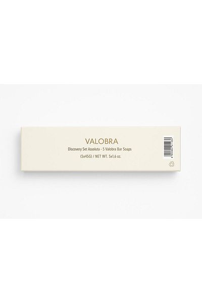 Valobra Gift Box Le Classiche - Soap Set of 5 5 X 45 Gr