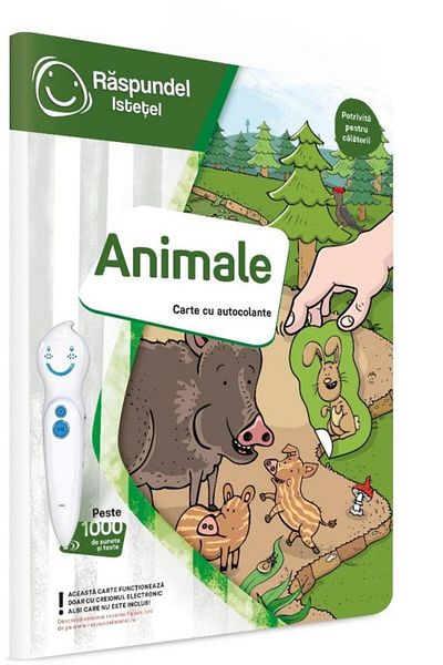 Albi Clever Answer, Sticker Book, Animals