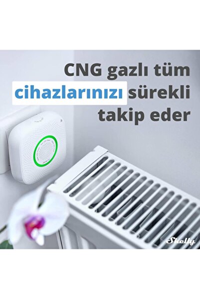 Shelly Gas (gaz) Sensörü, Cng, Doğalgaz, Akıllı Ev, Ev Güvenliği, Uzaktan Kontrol