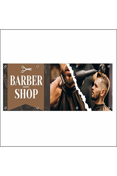 media Banner „Frizerie” model 4, 200 x 80 cm
