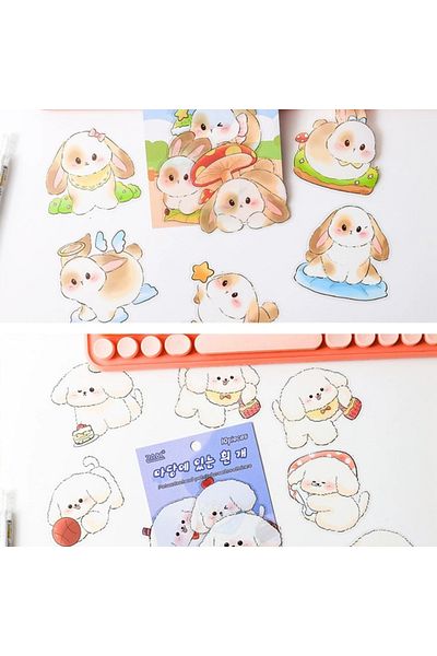 İthal O17-10Pcs Large Size Animal Pet Sticker - Number : 2