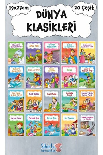Timaş Yayınları Dünya Klasikleri 20 Çeşit Takım