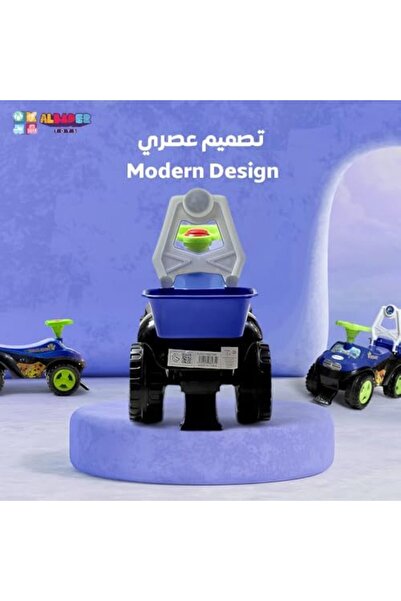 ALBADER سيارة ركوب للأطفال - سيارات ركوب بتصميم جيب، سيارة دفع | بلاستيك غير قابل للكسر